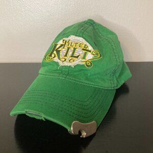 Tilted Kilt Built in Bottle Opener Baseball Cap - Green - Men's Size S/M